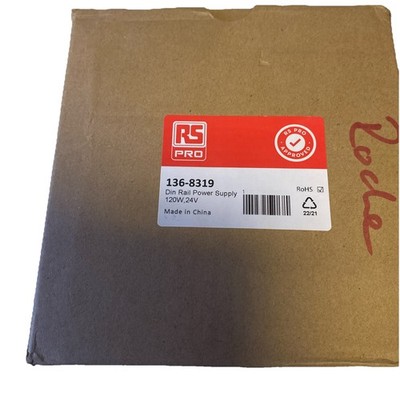 RS PRO Schaltnetzteil 24V 5A 120W DIN-Schiene Hutschiene (136-8319)   NEU & OVP