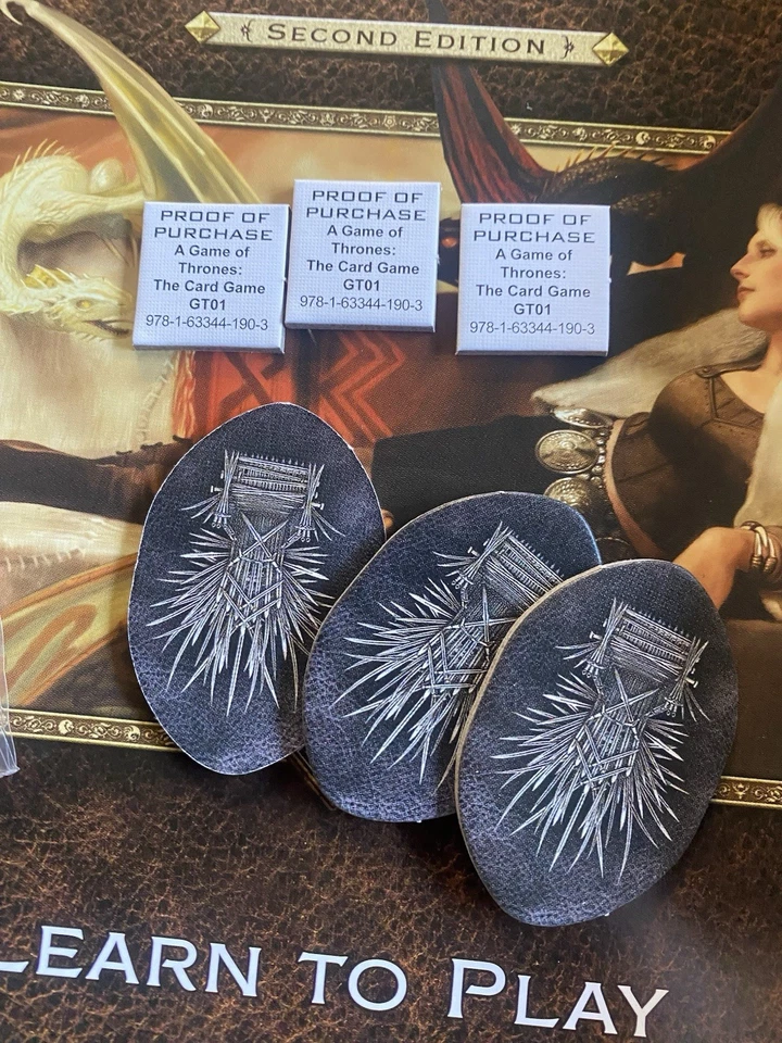 FFG A Game of Thrones LCG 2nd Second Edition Core Set (x3)!!! - Image 4 of 4