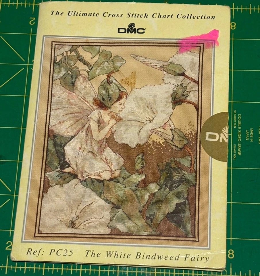 DMC Ultimate Cross Stitch Chart The White Bindweed Fairy PC25 Foto 2 de 4