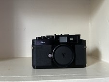 Voigtlander Bessa R4M 35mm Rangefinder Film Camera Body Black