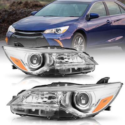 #ad Headlights For 2015 2016 2017 Toyota Camry LeftRight Head Lamps Head Light Pair $72.69
