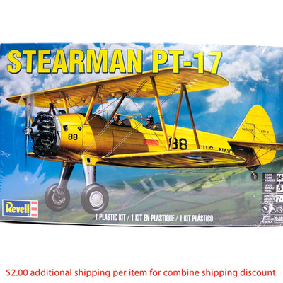 Revell Stearman PT-17 1:48 Scale Model Plane Kit