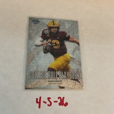 2025 Bowman University Chrome Football Sam Leavitt College Rule Playbook #CRP-13