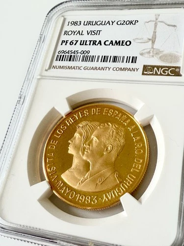 Uruguay - 1983 - 20000 Nuevos Pesos - Visit of the Spanish Royal Couple - NGC