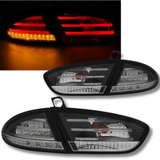 LED Rückleuchten Set in klarglas schwarz für Seat Leon 03.2009-2013 LED Blinker