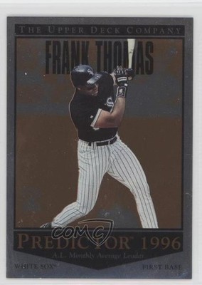 1996 Upper Deck Retail Predictor Redemption Frank Thomas #R29 HOF 05k6