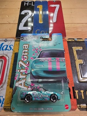 Hot Wheels Silver Series Arizona Iced Tea 1991 Mazda MX-5 Miata