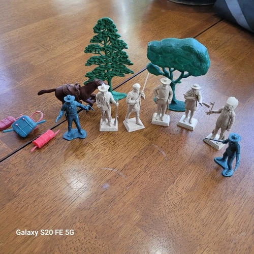 Marx vintage playset lot with American Heroes plus