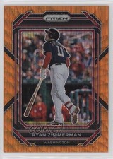 2023 Panini Prizm Orange Wave Prizm 41/50 Ryan Zimmerman #203 y0i