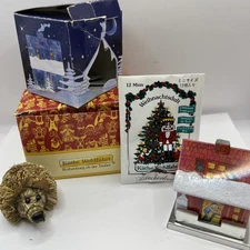 Kathe Wohlfahrt  Incense House with Hedgehog Estab. by Knox in 1865