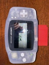 Game boy Advanced With Pokémon Red