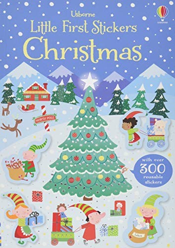 Little First Stickers Christmas by Kirsteen Robson (Paperback Book) - Image 6