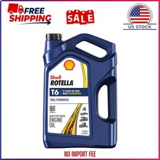 Shell Rotella T6 Full Synthetic 15w-40 Diesel Engine Oil 1 Gallon Shell Rotella T6 Full Synthetic 15w-40 Diesel Engine Oil 1 Gallon