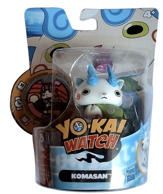 Komasan Yo-Kai Watch Figur mit Medaille Yo Kai Watch Hasbro NEU - Bild 1 von 3