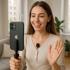 J27 Wireless Lavalier Microphone USB-C Lightning 25m