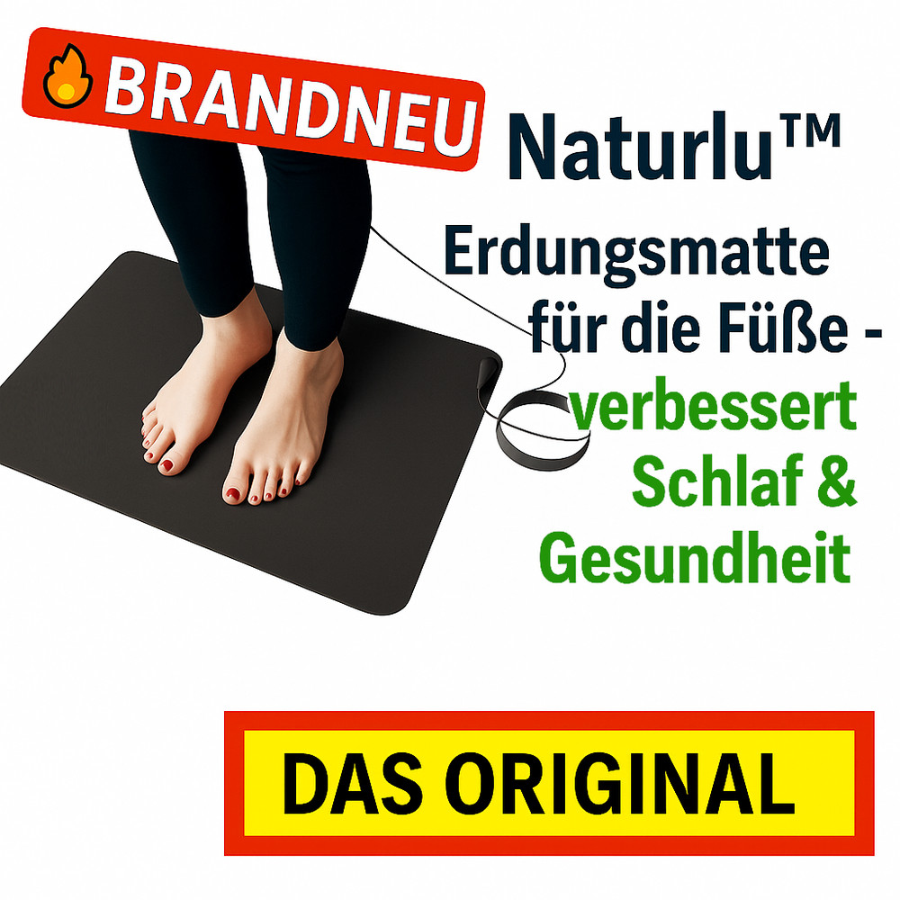 Naturlu™ - Alfombra de puesta a tierra Alfombra de puesta a tierra Alfombra de puesta a tierra para los pies (sin electricidad)