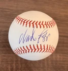 Wade Boggs Signed Autographed Official MLB Baseball Beckett COA Red Sox HOF