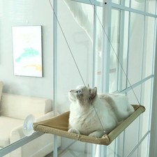 Pet Cat Hammock Aerial Hanging Cat Bed Cats Bed House Kitten Climbing Frame AA