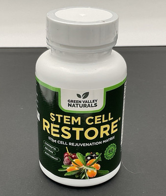 Green Valley Naturals Stem Cell Restore Cellular Health Support 60 Caps EXP 0427