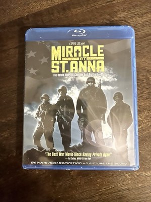 Miracle At St. Anna 2009 Blu-ray Brand New Factory Sealed Fast Shipping