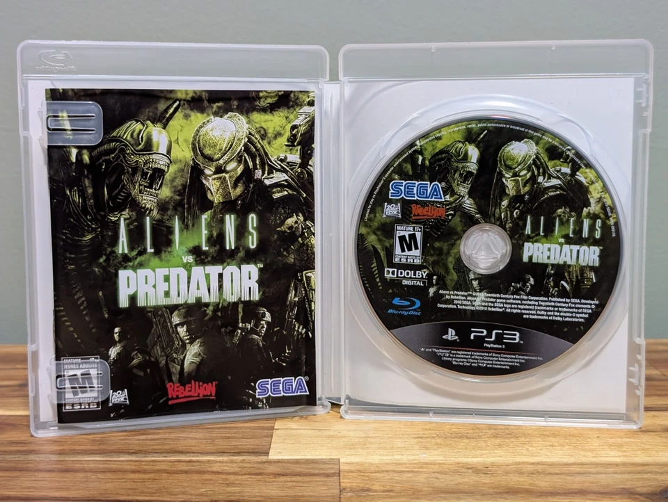 Aliens vs Predator (PlayStation 3 PS3, 2010)➡️CIB Complete - Tested & Working - Image 3 of 4