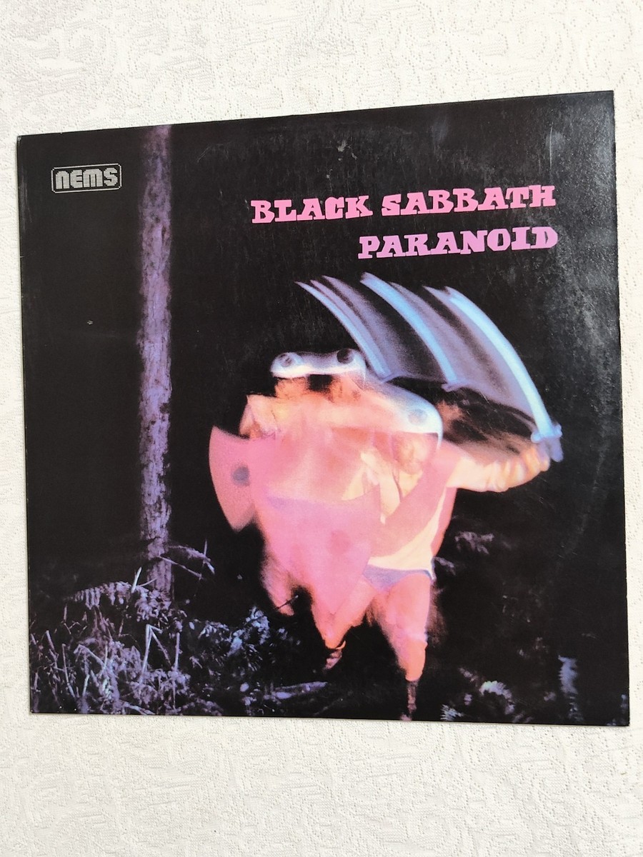 Black Sabbath - Paranoid (Vinyl LP) NEMS NEL 6003 Essex Extremely