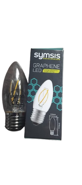 Symsis E27 LED Retro Vintage Edison 4W 400LM Warm Filament Light Bulbs x1