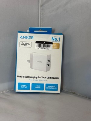 Anker 2-Port USB PowerPort 24W Wall Charger