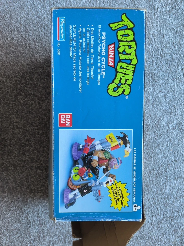 Playmates Toys Teenage Mutant Ninja Turtles, Tortues Ninja box euro version. - Image 3 of 4