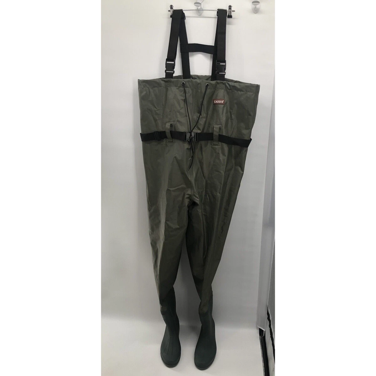Waders Caddis Bootfoot Chest - Camouflage Max-4HD - Taille L / Botte 10 - Occasion Très Peu Utilisée