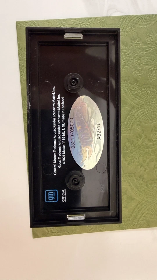 Gucci x Hot Wheels Cadillac Seville AB2716 Diecast Car - Image 2 of 4