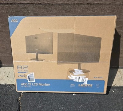AOC 27'' Full HD 1920x1080 Monitor IPS Panel 5ms FlickerFree HDMI/VGA 27E1H