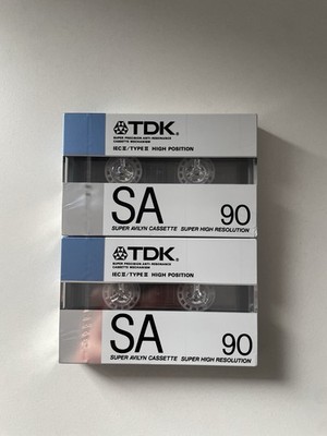 2x TDK SA 90 - Audio Kassetten -  Tapes - OVP - New! - Top 1A