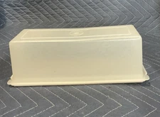 TUPPERWARE Cheese Keeper Saver  518-1/519-1 Vintage Sheer Good Condition