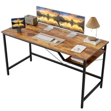 Mericonia Computer Desk 48 X 24 inch, Gaming Desk for Small Spaces, Modern Si...
