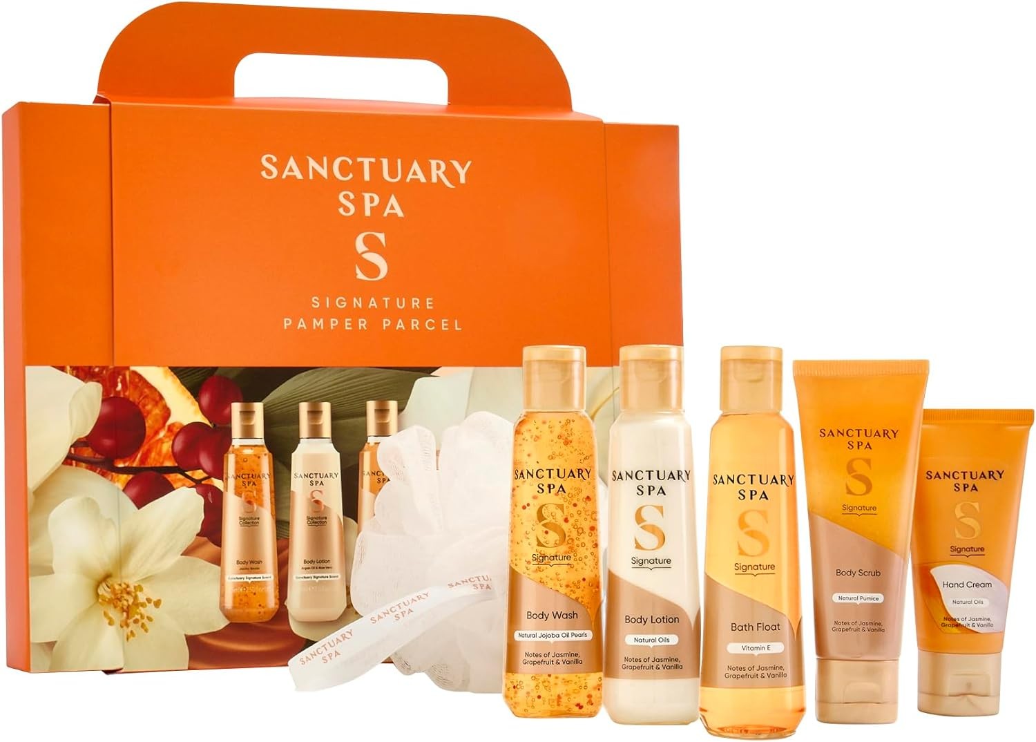 SANCTUARY SPA Signature Pamper Parcel 6 Piece Women's Body Gift Set