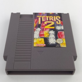 Nintendo NES Spiel: Tetris 2 - Modul und Schutzh&uuml;lle (PAL-B NOE)