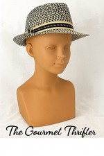 Axel  Hudson FORE  Boys Trilby Summer Fedora Golfing Hat Size XS