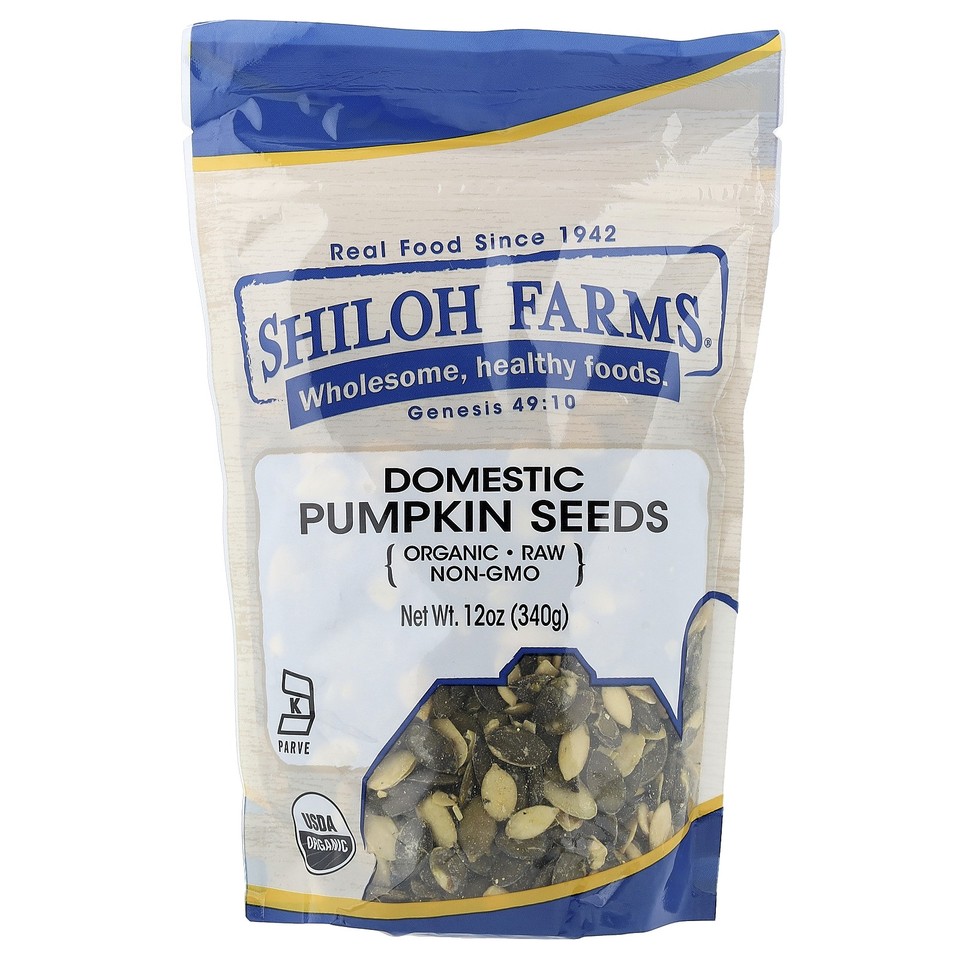 Organic Domestic Pumpkin Seeds, 12 oz (340 g)