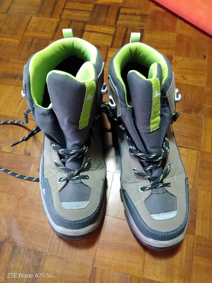 Scarpe da trekking per bambini da 24 a 34 anni, CROSSROCK LOW blu
