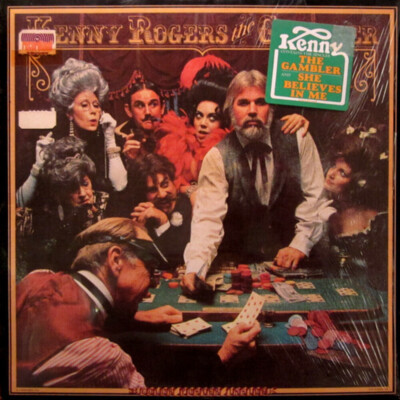 THE GAMBLER  Kenny Rogers - The Gambler - United Artists Records - UA-LA934-H