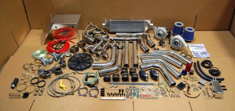 FOR CHEVY CAMARO 2010 2011 V6 3.6L TWIN TURBO TT KIT 3.6 6