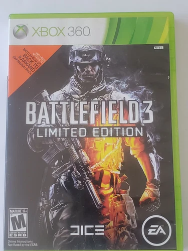 Battlefield 3 -- Limited Edition (Microsoft Xbox 360, 2011)