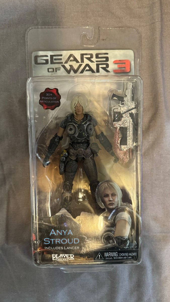 NECA Gears Of War 3 Series 1 Anya Stroud Action Figure for
