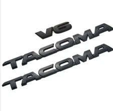 Tacoma 2016-2023 DOOR EMBLEM OVERLAY KIT V6 TRD OFF ROAD