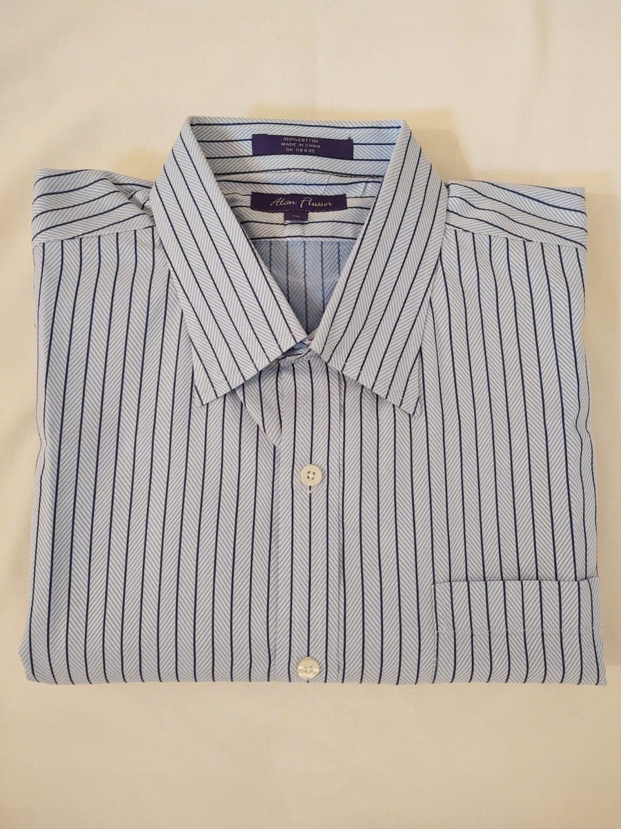専用ページ1 ALAN FLUSSER MEN LONG SLEEVE DRESS SHIRT - SIZE XL | eBay