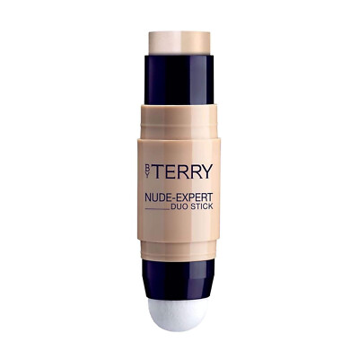 by TERRY Nude Expert Duo Stick Foundation Cover & Glow 2 NEUTRAL BEIGE NIB