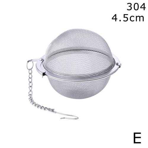 Filtro condimento cottura acciaio rete palline tè infusore tè colino lotto O5 I J1N4 - Foto 9 di 11