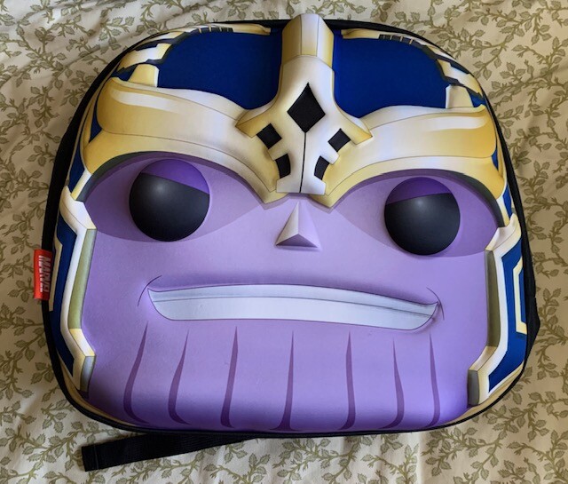 Funko Pop Marvel THANOS 3D Head Collectors Backpack with 3 Pop Carrying Case | eBay
