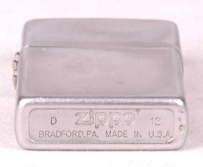 ZIPPO D-12 FLIP TOP CIGARETTE LIGHTER- | eBay